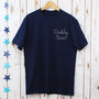 Father's Day Embroidered Daddy Bear T Shirt, thumbnail 3 of 4