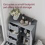 Wooden Storage Cabinet Organising Unit With Four Drawers, thumbnail 5 of 9