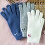 Personalised Cashmere Wool Gloves Scarf Gift Box Set, thumbnail 6 of 11