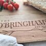 Large Personalised Acacia Wooden Chopping Board Gift, thumbnail 7 of 7