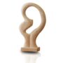 Abstract Handmade Travertine Sculpture, thumbnail 2 of 2