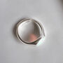 Sterling Silver Opal Ring, thumbnail 4 of 9