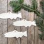 Salmon / Trout Christmas Tree Decoration, thumbnail 3 of 5