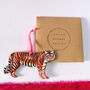 Wooden Tiger Decoration, thumbnail 3 of 5