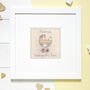 Personalised New Baby Girl Picture Gift, thumbnail 8 of 12