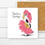 Funny Cat Coaster, Fabulous Cat Range, Cat Lovers Gift, thumbnail 6 of 8