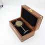 Personalised Bronze 10th Wedding Anniversary Desk Clock Gift, thumbnail 2 of 10