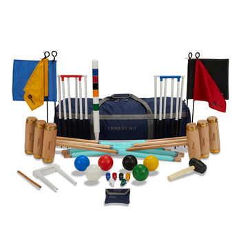 Six Player Executive Croquet Set, 2 of 4
