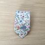 Liberty Neck Tie/Pocket Square/Cuff Link In Florals, thumbnail 7 of 8