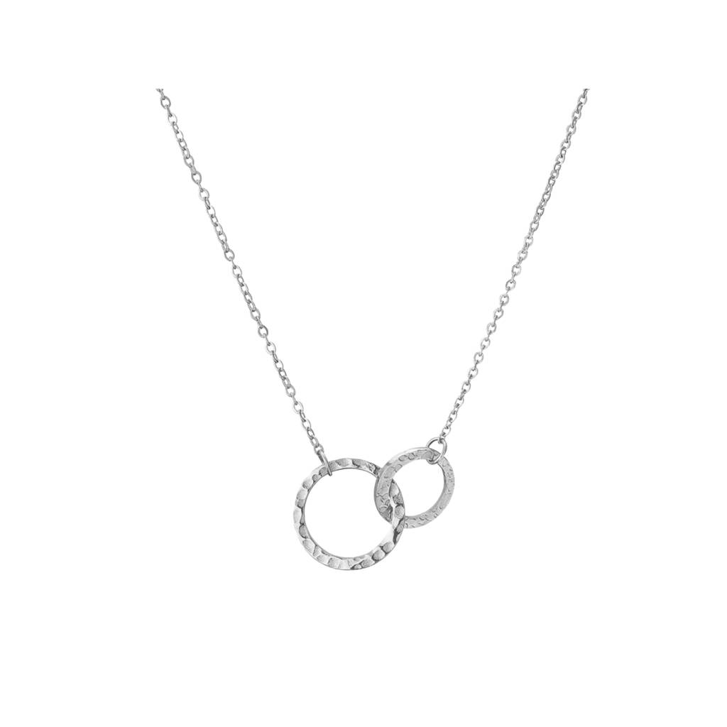 Connected Circle Necklace