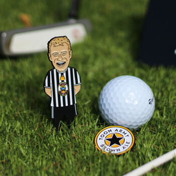 Alan Shearer Newcastle Golf Divot Tool And Ball Marker, 4 of 6