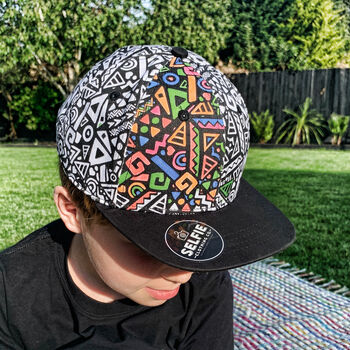 Tribal Colour In Cap With Six Fabric Pens, 2 of 10