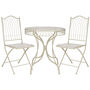 Vintage Three Piece Bistro Table And Chairs Set, thumbnail 2 of 7