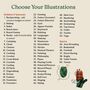 Personalised Dad's Favourite Things Print, thumbnail 5 of 9