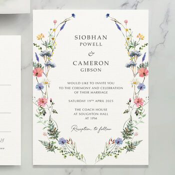 Siobhan Wedding Invitation, 2 of 6