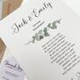 Personalised Engagement Poem Print For Couples | Heartfelt Verse On Engagement Gift, thumbnail 6 of 6