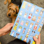 Christmas Dogs Wrapping Paper, thumbnail 3 of 9