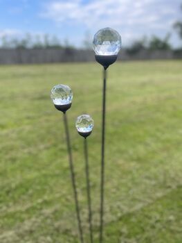 Customisable Cluster Of Three Glass Or Prism Balls, 11 of 12