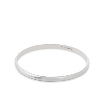 Domed Bangle Sterling Silver, 2 of 5
