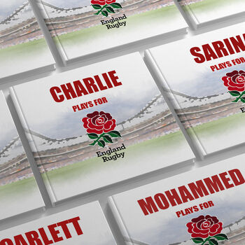 England Rugby Personalised Children's Book, 2 of 10