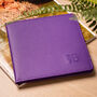 Eco Friendly Disabled Blue Badge Parking Permit Wallet Made From Recycled Bottles In Purple, thumbnail 6 of 11
