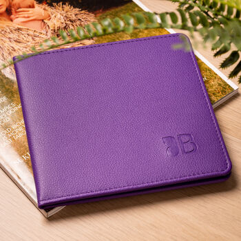 Eco Friendly Disabled Blue Badge Parking Permit Wallet Made From Recycled Bottles In Purple, 6 of 11