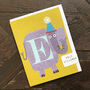 Mini E For Elephant Card, thumbnail 1 of 5