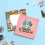 Cute Christmas Snow Globe Card | Winter Wonderland Christmas Card, thumbnail 3 of 4