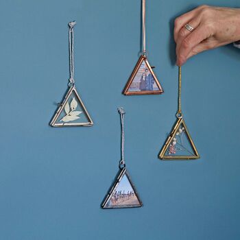 Mini Triangular Hanging Photo Frame, 10 of 12