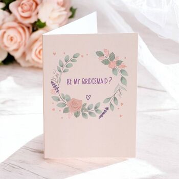 Be My Bridesmaid Proposal Card, 2 of 2