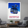Hintertux Glacier Ski Poster, thumbnail 2 of 6