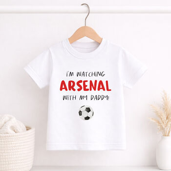 Personalised Football Supporter Baby Grow, 2 of 8