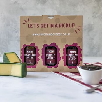 Classic Chuckling Chutney And Pickle Gift Pack, 6 of 10