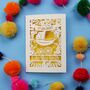 Papercut Vintage Pram Baby Card, thumbnail 4 of 12