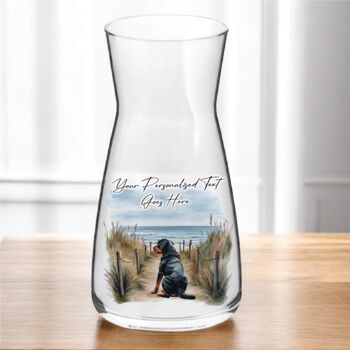 Personalised Rottweiler Dog Beach Walk Collection, 7 of 8