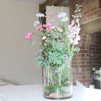 Luxury Artificial Wild Floral Arrangement And Vase, 4 of 6