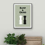 Bump And Grind Kitchen Print, thumbnail 1 of 3