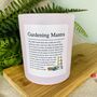 Funny Personalised Gardening Affirmation Candle, thumbnail 4 of 11