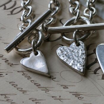 Heart T Bar Bracelet, 7 of 8