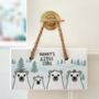 Personalised Polar Bear Family Christmas Sign, thumbnail 2 of 3