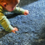 My Lux Washable Stain Resistant Rug Smoke Blue 60 X 100, thumbnail 1 of 5