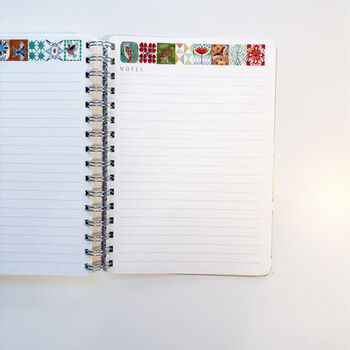 2026 A5 Yearly Planner Fox Tapestry, 8 of 10