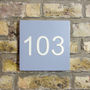 Steel House Number Plate, thumbnail 4 of 12