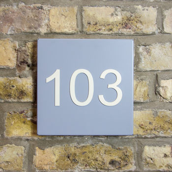 Steel House Number Plate, 4 of 12