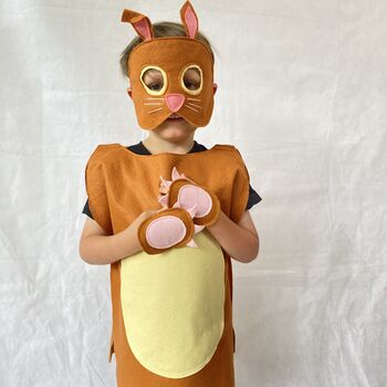 Brown Rabbit Costume For Kids And Adults, 5 of 10