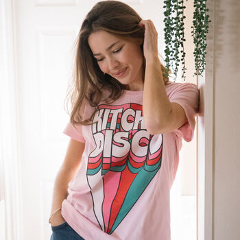 Kitchen Disco Women's Slogan T Shirt, 5 of 6