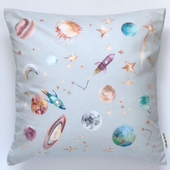 Planets Printed Children's Cushion, 2 of 5