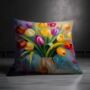 Kaleidoscope Of Elegance Hand Made Poly Linen Cushions, thumbnail 7 of 9