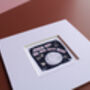 Love You To The Moon And Back Mini Art Print, thumbnail 3 of 11
