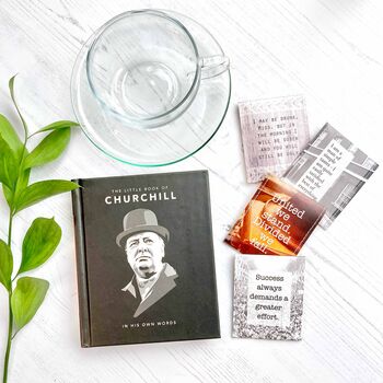 Churchill Tea And Book Gift Set | Winston Churchill Gift, 12 of 12